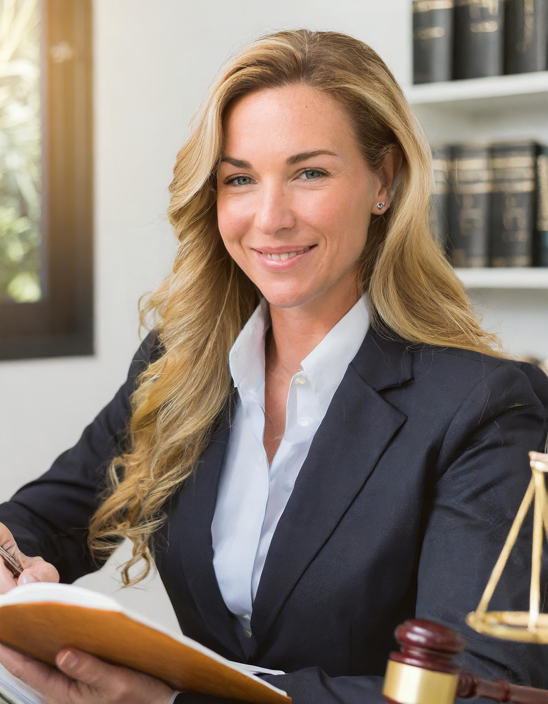 Teammitglied: Laura Schmitt, Frau mit langen Haaren und professioneller Kleidung vor neutralem Hintergrund.