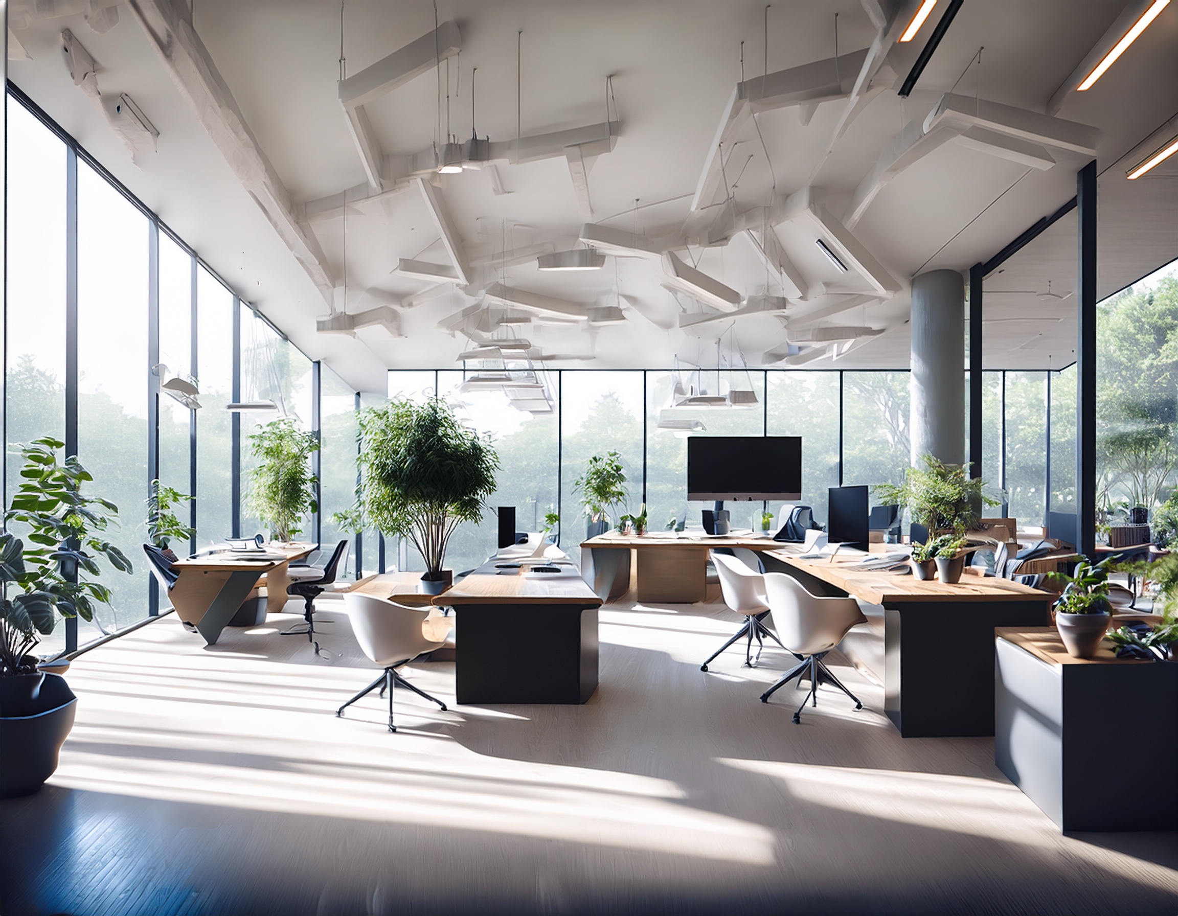 Elegantes Bürointerior der Steuerkanzlei in Frankfurt am Main